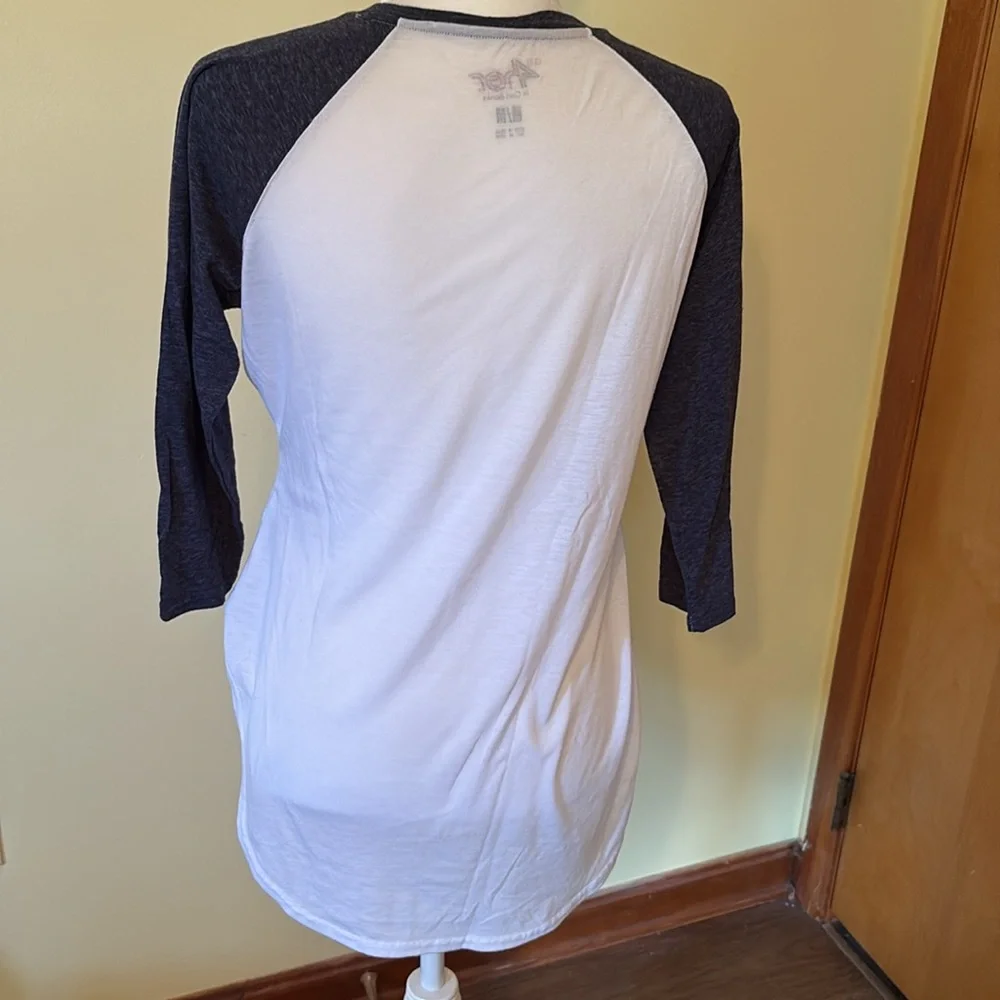 G-III 4her by Carl Banks Penn State shirt blue white - Picture 3 of 4